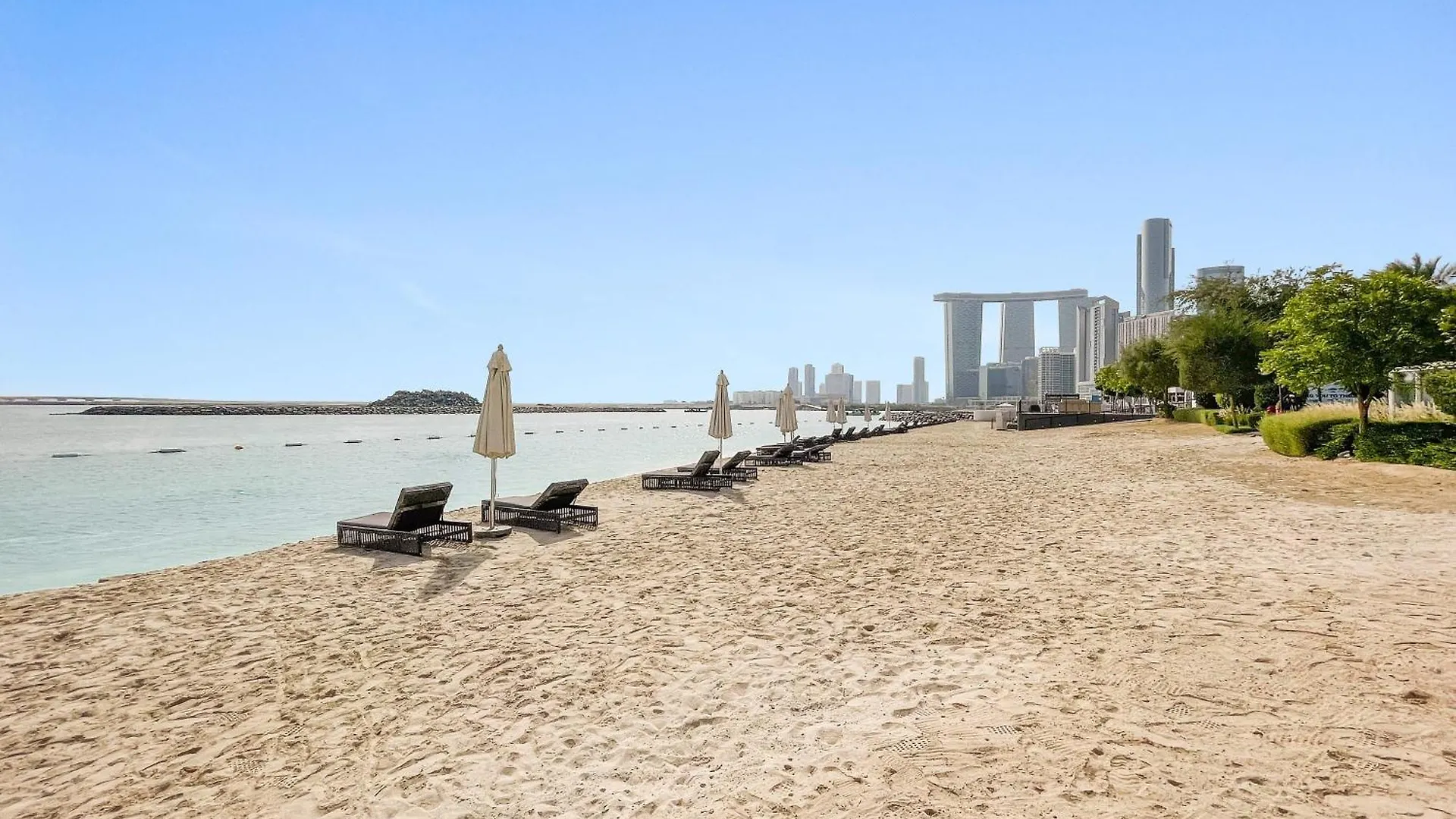 Silkhaus Modern Studio With Private Beach Abu Dhabi Förenade Arabemiraten